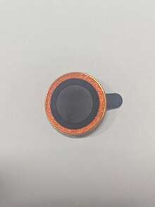 Bộ 3 miếng dán bảo vệ ống kính camera, tương thích với iPhone 17 Pro Max, 16, 15 Pro Max, 15 Pro, 14 Pro Max, 14 Pro, được làm từ hợp kim nhôm kim loại và kính cường lực, phụ kiện bảo vệ màn hình camera, phù hợp với ốp lưng bảo vệ. - trái cam - Xem 6