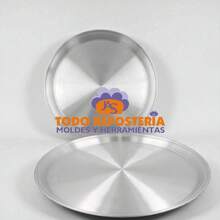 Pizza Baking Pan & Pizza Molds - 銀色 - 查看 6