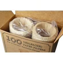 CanFly Premium Paper Filters For K-Carafe Reusable Coffee Filter Unbleached 100 - như hình ảnh - Xem 2