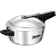 Futura Stainless Steel 4L Pressure Cooker Induction Compatible - 4.2 誇脫 - 查看 1