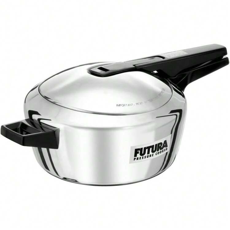 Futura Stainless Steel 4L Pressure Cooker Induction Compatible - 4.2 誇脫 - 查看 1