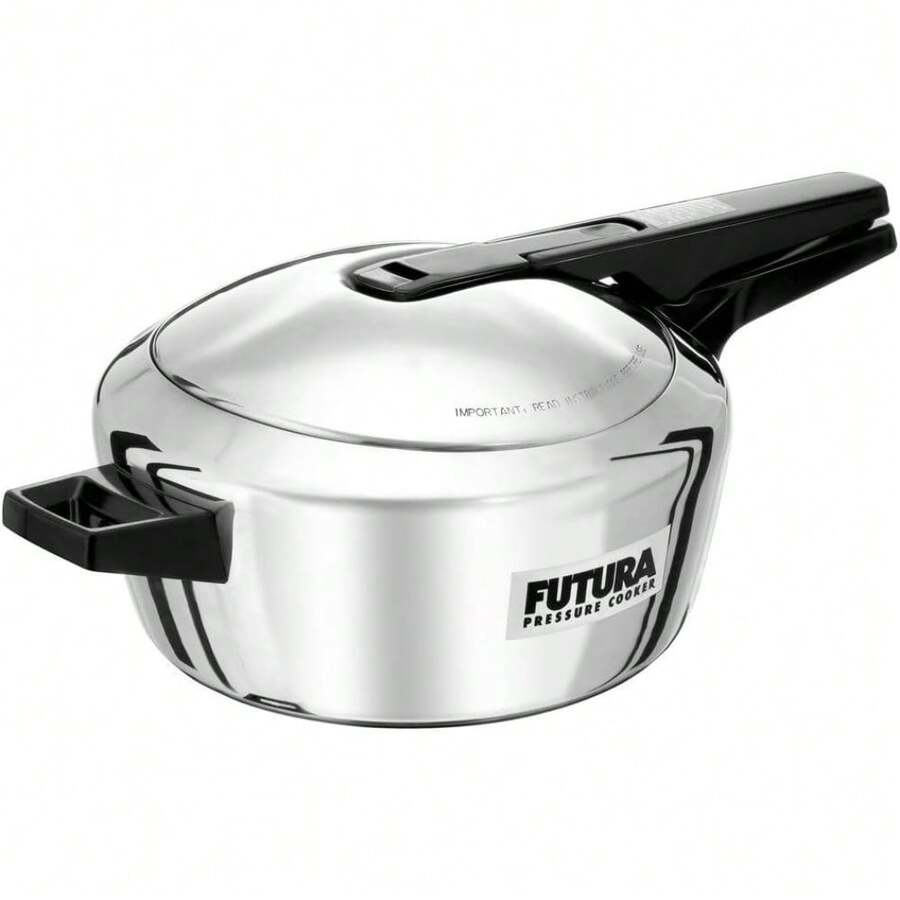 Futura Stainless Steel 4L Pressure Cooker Induction Compatible - 4.2 誇脫 - 查看 1