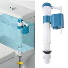 Toilet Cistern Dual Push Button Flush Valve Replacement Siphon Repairs Kit - Multicolor - View 5