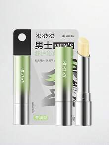 1pc Men's Moisturizing Lip Balm, Deeply Nourishing, Hydrating, Repairing, Prevents Chapping, Refreshing Formula For Men - Multicolor - View 14