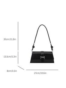 Fashionable Solid Color Retro Minimalist Elegant Shoulder Bag