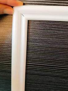 自粘装饰线条，可弯曲DIY墙面装饰条，适用于墙面、地面和橱柜，欧式家居装饰，地面装饰，踢脚线装饰条，墙面装饰 - 白色 - 查看 3