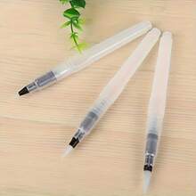 Yutiars 3/9/12pcs Watercolor Pen Set, Inkless, Refillable With Multiple Colors, Suitable For Professional Painting, Water-Based Pen Set, Storage Watercolor Pen, Soft Tip Watercolor Pen, Solid Watercolor Painting, Refillable - one-size - View 11