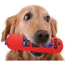 AWYYSilicone Case For Roku Express 4K+ Voice Remote RCA1R Roku Voice Remote Cover RC-GZ1 Roku Streaming Stick 4K Silicone Sleeve With Lanyard Dark Gray - 深灰色 - 查看 6