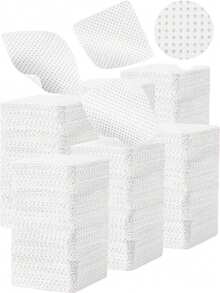 White Lint-Free Nail Cleansing Wipes, Nail Polish Remover Pads, Eyelash Extension Cleansing Wipes, Soft Non-Woven Acetone Nail Polish Remover Pads For Nail Preparation And Gel Polish Removal, Lint-Free Nail Glue Cleansing Wipes, Eyelash Extension Cleansing Wipes - White - View 8