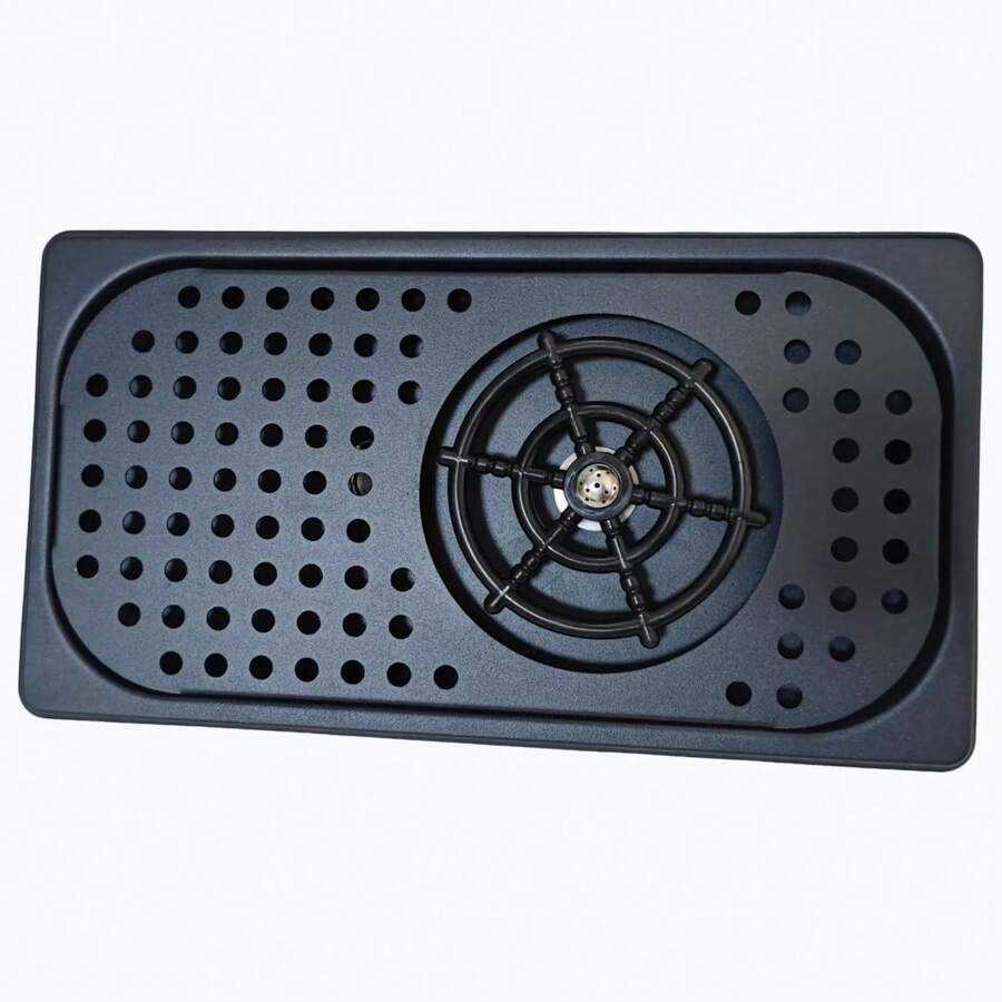 Stainless Steel Automatic Cup Washer For Home & Commercial Use, Bar, Cafe, Countertop, Kitchen, No Need To Clean, Comes With 2 Stainless Steel Hoses