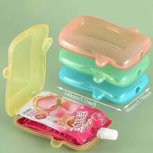 Baby Food Pouch, Squeeze-Proof Puree Container, Feeding Assist Tool For Babies, Mess-Free