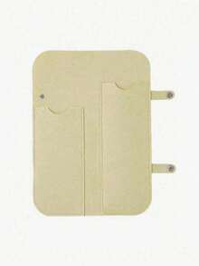 1 Stück Haarstyler Aufbewahrungstasche, hitzebeständige Schutzhülle für Haarglätter, praktisch für die Reise, mit Doppeltaschen - Verschiedenfarbig - Übersicht 5