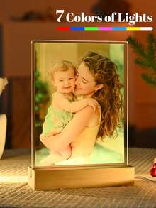 A Custom Spotify Decorated Plaque Personalized Gift, Custom Photo, Custom Gift, Him, Her, Custom Picture Frame, Boyfriend, Girlfriend, Couple, Wife, Women, Father's Day, Mother's Day On Anniversary Birthdays - Large Rectangular Stand 1-5 Diagrams + - View 10