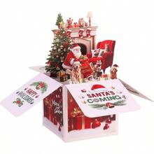 Invitations Cards & Letters - 3D-Weihnachtsbox zum Aufklappen für Katzen und Hunde - Übersicht 7