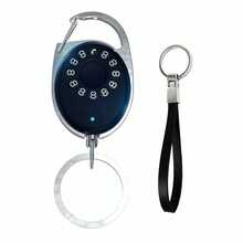 Localizador De Objetos Bluetooth Gps Llavero Inteligente Antipérdida con Localizador Bluetooth, Ideal para Llaves, Mascotas, Cartera y Objetos Valiosos, Alcance de 20 Metros - Negro - Ver 12
