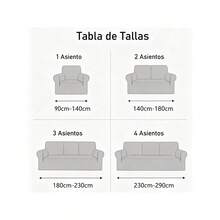 Funda de Sofá de Malla Elástica 3D con Diseño de Burbujas, Falda Decorativa, Lavable, con Buena Elasticidad, Fácil de Instalar, Suave al Tacto y Resistente a la Suciedad.para salas de estar, dormitorios, oficinas y otros espacios.Especialmente adecuado para lugares amigables con mascotas, con gatos y perros.Disponible en varios tamaños. - GRIS - Ver 1