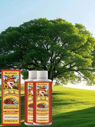 通用植物营养液，家用盆栽花卉植物根部营养补充液，适用于户外、开花、丰满、家庭、草地、绿色植物。