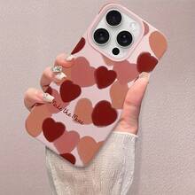 Funda de Teléfono con Textura de Cuero Sintético Compatible con iPhone 17 Air/16E/15/14/13/12/11 Pro/Promax/Plus/X/XS/XS Max, Buen Agarre, Múltiples Colores Disponibles, Protección de Borde Suave, Adecuada para Hombres y Mujeres - Rosa - Ver 12