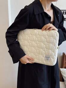 YOONI 韩版蓬松云朵软笔记本电脑保护套，可爱笔记本电脑保护壳，兼容iPad 11/13/15英寸 - 彩色 - 查看 18