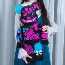 10000片超大熊积木套装 - 送给男孩女孩的完美礼物，也适合办公室和家居装饰，DIY手工创意拼搭玩具，适合节日、生日、感恩节、情人节、万圣节、圣诞节等场合 - 适合14岁及以上人群 | 混合颜色，耐用ABS材质