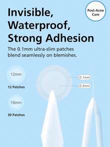 360片微针祛痘贴，透明护理贴，舒适透气，温和不刺激