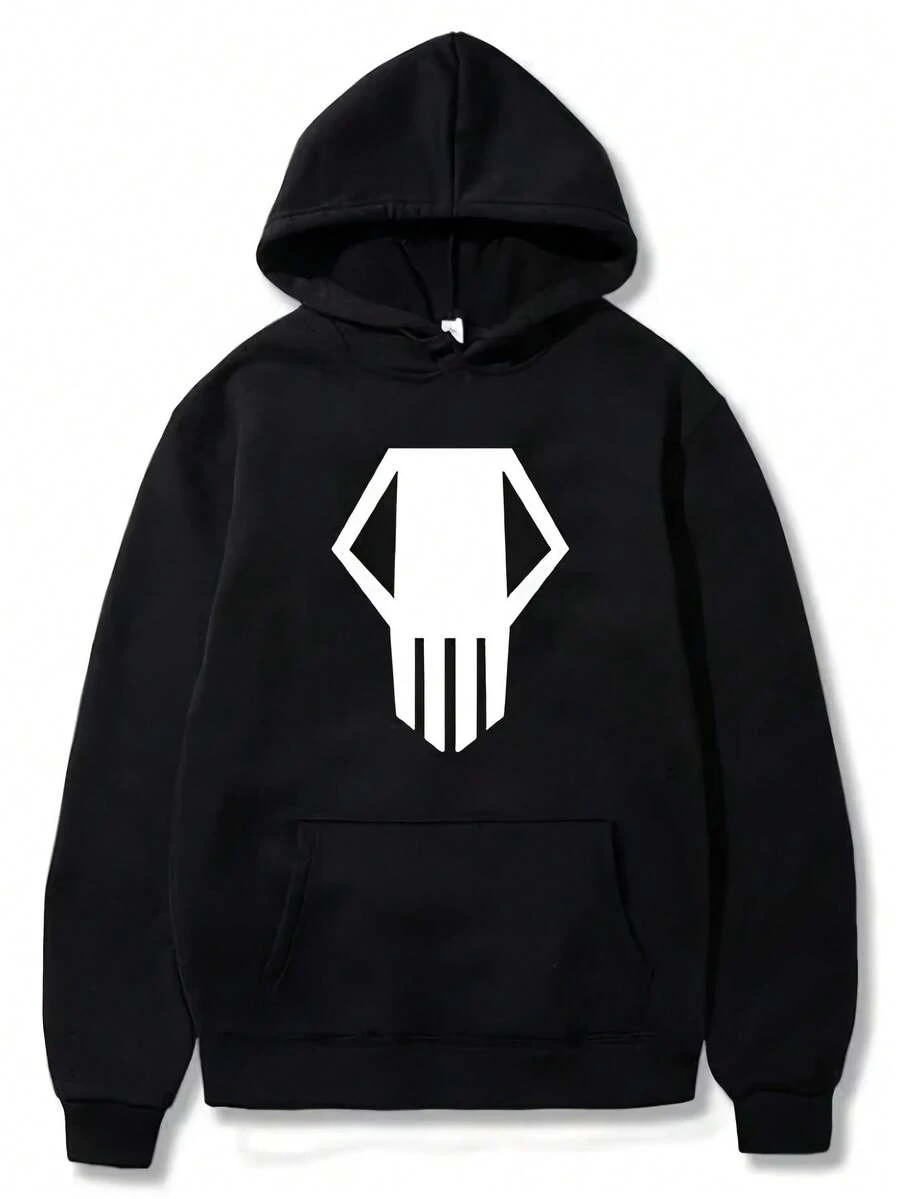 2025 Bakugo Katsuki Printed Loose Sweatshirt Casual Fashion Hoodies Men's Women's Autunm High Quality Pullover - 黑色12 - 查看 1