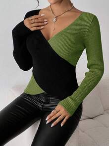 Cable Knit Button Detail Raglan Sleeve Sweater,Long Sleeve Tops Knit Pullover Fall Winter Outfit Cable Knit Drop Shoulder Sweater Knit Pullover Fall Winter Outfit [Cozy Sweater] Cozy Rich Red Women's Cable-Button-Front Sweater | Square Neck Lantern Sleeves Medium Stretch Top For Fall Winter Layering - Textured Knitwear, Comfortable Fit - 綠色 - 查看 1