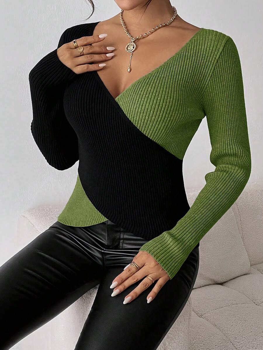 Cable Knit Button Detail Raglan Sleeve Sweater,Long Sleeve Tops Knit Pullover Fall Winter Outfit Cable Knit Drop Shoulder Sweater Knit Pullover Fall Winter Outfit [Cozy Sweater] Cozy Rich Red Women's Cable-Button-Front Sweater | Square Neck Lantern Sleeves Medium Stretch Top For Fall Winter Layering - Textured Knitwear, Comfortable Fit - 綠色 - 查看 1