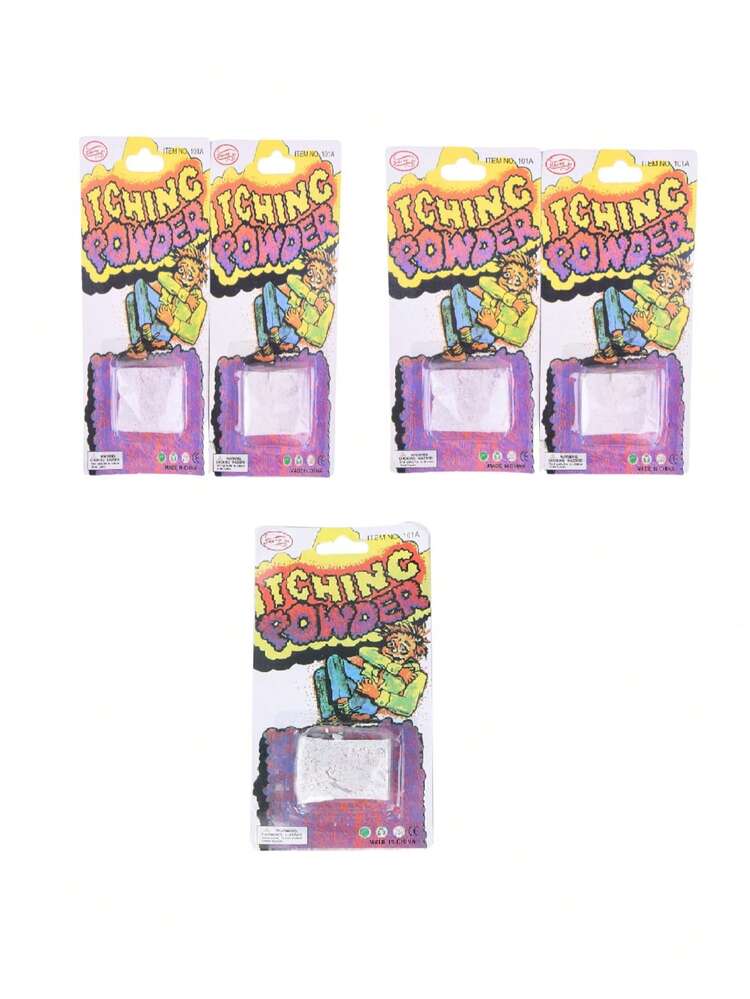 Poudre à Démanger – 10 Sachets – Farce Inoffensive – Anniversaire, Poisson D'avril, Halloween – Démangeaisons Passagères – 50g