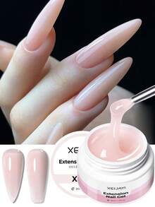 XEIJAYI 18-Color 30ml Crystal Nail Extension Gel , Clear Builder Gel For Natural Nail Tips, Soak Off UV/LED Gel With High Gloss Finish, Professional Salon & DIY Manicure Supplies, Long Lasting Nail Art - Multicolor - View 15
