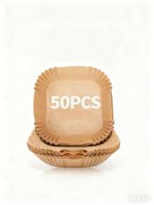 200PCS Of Yellow RL Air Fryer Disposable Paper 100 Pcs 6.3 Inch Air Fryer Round Non-Stick Paper Oil-Proof Parchment Paper Cooking Paper For Fryers Basket Frying 200/100/50 Sheets Of Air Fryer Paper Lining Air Fryer Disposable Paper Lining Oil-Proof And Waterproof Air Fryer Paper Basket Bowl Lining 6 Inches 200/100/50 Paper Air Fryer Liners, Default OPP Packaging,6-Inch Non-Stick Circular Baking Paper, Compatible With Most Air Fryers - Multicolor - View 13