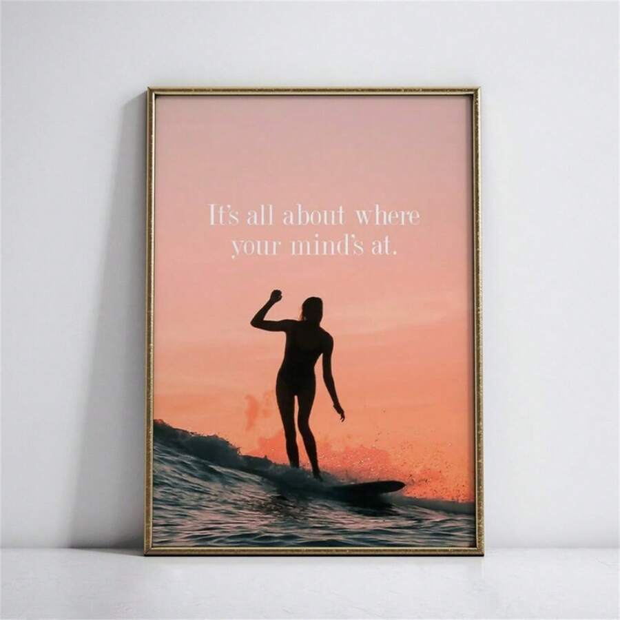 1 Tấm Poster Lướt Sóng Cổ Điển, Tranh Nghệ Thuật Lướt Sóng Phong Cách Retro, Thập Niên 1990, Tranh Treo Tường, Poster Thời Trang, Trang Trí Tường, Poster Phong Cách Tối Giản Hiện Đại, Trang Trí Phòng Khách và Phòng Ngủ, Trang Trí Phòng Tắm, Quà Tặng Lý Tưởng, Không Khung - Nhiều màu - Xem 1