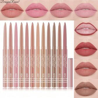 Lápiz delineador de labios resistente al agua, al sudor y sin manchas, con acabado mate de larga duración y sin desvanecimiento, para mujeres