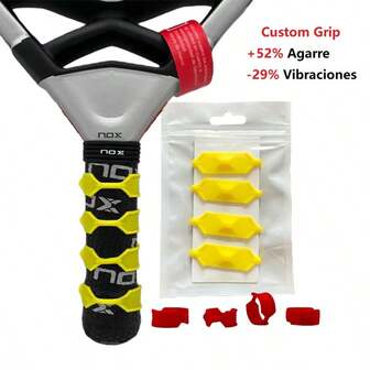 Racket Grip Rings Professional PUMaterial Non Slip Control Enhanced Comfort Sweat Absorption For Tennis Badminton Training