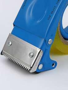 胶带切割器、金属包装封口机（适用于快递包装）、透明胶带切割器、手持式塑料胶带切割器 - 彩色 - 查看 1