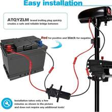 2026 New Premium Trolling Motor Plug And Receptacle 12V-24V 8 GA 2 Wires, Minn Kota Marine Boat - 預設 - 查看 2