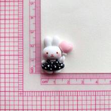 5/10pcs Cartoon Rabbit Resin Refrigerator Magnets, Cute Decorative Magnets Suitable For Kitchen, Office Whiteboard, Storage Cabinet And Dishwasher - Ideal For Home Decor And Mother's Day Gifts, Fridge Magnets - Multicolor - View 6