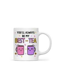 Personalizowana filiżanka do herbaty – prezent świąteczny, dekoracja świąteczna, prezent na Święto Dziękczynienia, spersonalizowany kubek, filiżanka do kawy Gossby Friend – Zawsze będziesz moją najlepszą przyjaciółką – prezent dla przyjaciółek – świąteczny prezent dla przyjaciółek – prezent urodzinowy dla najlepszej przyjaciółki – prezent na najlepszą przyjaciółkę/na przejażdżkę – ceramiczny kubek 11 uncji i 15 uncji - wielobarwność - Zobacz 26