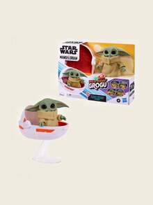 Hasbro Star Wars The Mandalorian, New Interactive Action Figure, Grogu | Marvel Merchandise, Officially Licensed, Grogu, Birthday Gift & Thanksgiving - Multicolor - View 2