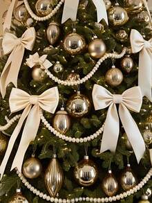 1 buc. șir de perle artificiale albe, 496 in, lanț de perle albe de Crăciun, ghirlandă de perle artificiale, textură sidefată netedă alb lăptos, potrivită pentru decor agățat în bradul de Crăciun, cununiță de masă, fundal de petrecere, perdea, decor de iluminat, șir de perle artificiale, Ziua Îndrăgostiților, nuntă, atmosferă - Multicolor - Vizualizare 3