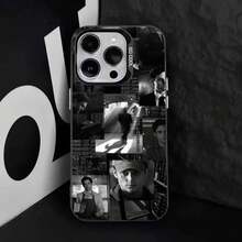Funda de teléfono Joe Goldberg Y-You Series para 17,16,15,14,13,12,11,Pro,Max,Plus, anti-caída, negra mate dura - z8 - Ver 7