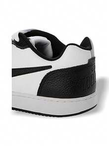 Nike Ebernon Low Prem 男女通用运动鞋 透气轻便 百搭 纯色 易洗 日常户外 黑色/白色 AQ1774-102 - 白色/黑色 - 查看 6