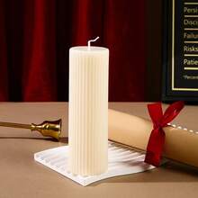 1pc/Box New Cylindrical Candle (Height: 5cm/1.96in To 20cm/7.87in, Diameter 1.96in), Scented Candle, European Style, Smokeless Candle, White Candle, For Home Decor, Room Decor, Bedroom Decor, Party, Dining Table Decor, Kitchen Decor, Dining Room, Romantic, Party, Candlelight, Birthday Candle Decor, Holiday Decor, Candle, Candles, Halloween, Autumn, Gifts, Scented Candles, Home Decoration, Vintage Decor, Christmas Decorations, Christmas Decor, Christmas Gifts