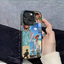 Funda de Teléfono Benito Antonio B-Bad B-Bunny para 17,16,15,14,13,12,11,Pro,Max,Plus,E, Cubierta Negra IMD - Z8 - Ver 9