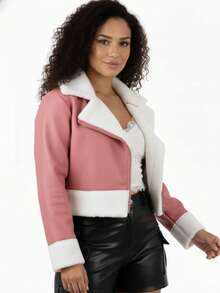 Women Jackets - Pink - View 2