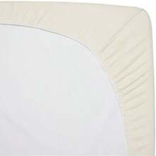 American Baby Company - Juego de 2 sábanas de 100% algodón Jersey Tejido Natural, diseño de Estrellas Grises y Zigzag, Transpirable y Suave, para niños y niñas(Crema) - Multicolor - Ver 3