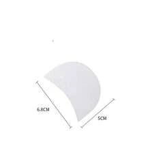 50 miếng che chắn trang điểm mắt, làm từ vải không dệt y tế, miếng dán tự dính chắc chắn, không chứa cồn, bảo vệ lớp trang điểm mắt, mascara và môi khỏi bị hư hại. - Nhiều màu - Xem 9