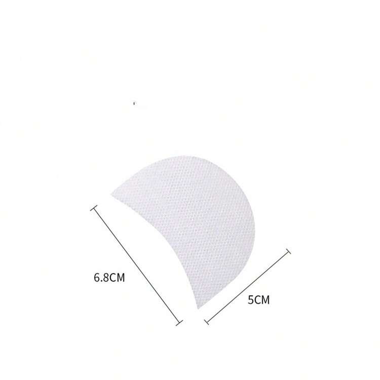 50片装眼部化妆保护垫，采用医用无纺布制成，强力自粘眼影垫，不含酒精，保护眼线、睫毛膏和唇妆免受损伤 - 彩色 - 查看 9