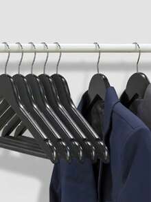 Customized Text/Logo Wooden Clothes Hanger, Non-Slip, Seamless, Suitable For Home, Hotel, Wedding, Laundry Drying