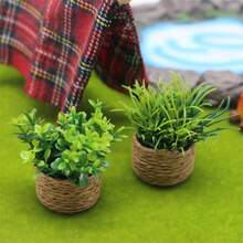 Mô hình cây xanh nhân tạo thu nhỏ, mô phỏng chân thực, đạo cụ thu nhỏ dùng cho chụp ảnh, trang trí nhà cửa thu nhỏ tự làm, quà tặng sưu tầm cho người đam mê và sưu tầm mô hình. - Nhiều màu - Xem 6